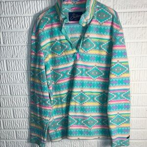 Chubbies Colorful Geometric Pullover Fleece